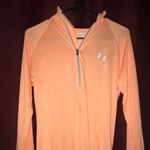 Under armor light weight half zip top